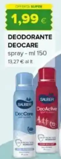 Oasi Deodorante DEOCARE spray offerta