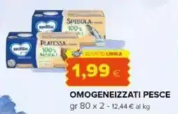 Oasi Omogeneizzati pesce Mellin offerta