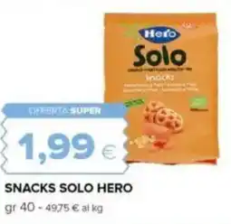 Oasi Snacks solo HERO offerta
