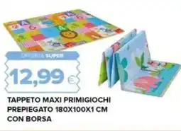 Oasi Tappeto maxi primigiochi prepiegato 180x100x1 cm con borsa offerta