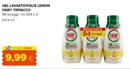 Oasi Gel lavastoviglie lemon fairy tripacco offerta