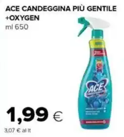 Oasi Ace candeggina più gentile +oxygen offerta