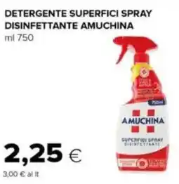 Oasi Detergente superfici spray disinfettante AMUCHINA offerta