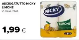Oasi Asciugatutto nicky limone offerta