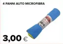Oasi 4 panni auto microfibra offerta