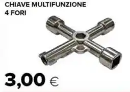 Oasi Chiave multifunzione 4 fori offerta