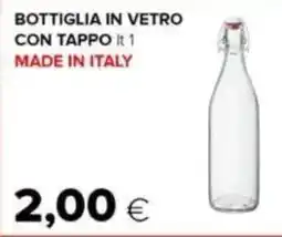 Oasi Bottiglia in vetro con tappo offerta