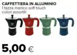 Oasi Caffettiera in alluminio offerta
