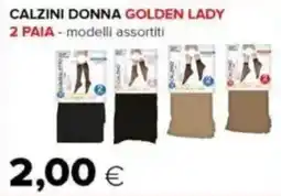 Oasi Calzini donna golden lady 2 paia offerta