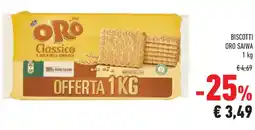 Conad Superstore Biscotti ORO SAIWA offerta
