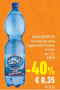 Conad Superstore Acqua rocchetta BrioBlu offerta