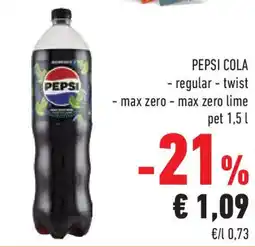 Conad Superstore PEPSI COLA - regular - twist offerta