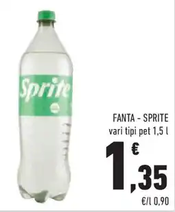 Conad Superstore FANTA - SPRITE vari tipi offerta
