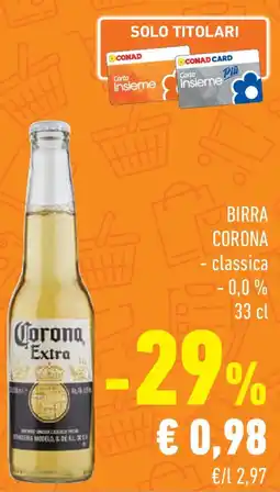 Conad Superstore Birra CORONA offerta