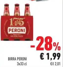 Conad Superstore Birra PERONI offerta
