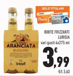 Conad Superstore Bibite frizzanti LURISIA offerta