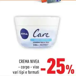 Conad Superstore Crema NIVEA offerta