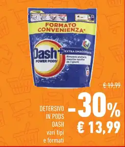 Conad Superstore Detersivo in pods DASH offerta