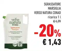 Conad Superstore Sgrassatore marsiglia VERSO NATURA CONAD offerta