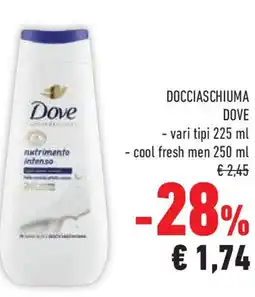 Conad Superstore Docciaschiuma DOVE offerta