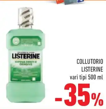 Conad Superstore Collutorio LISTERINE offerta