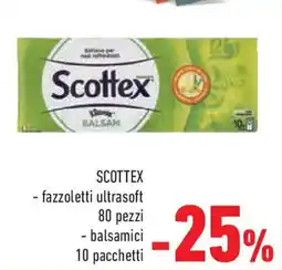 Conad Superstore SCOTTEX - fazzoletti ultrasoft offerta