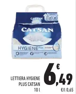 Conad Superstore Lettiera hygiene plus CATSAN offerta