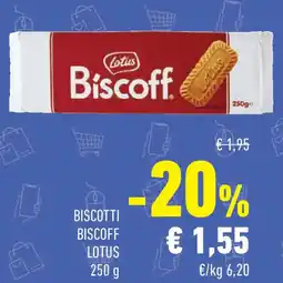 Conad Superstore Biscotti biscoff LOTUS offerta