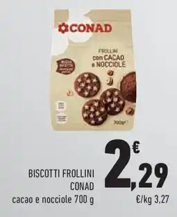 Conad Superstore Biscotti frollin CONAD offerta