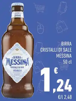 Conad Superstore Birra cristalli di sale messina offerta