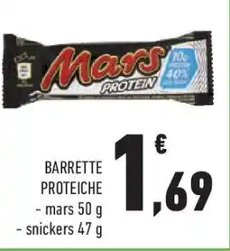Conad Superstore Barrette proteiche offerta