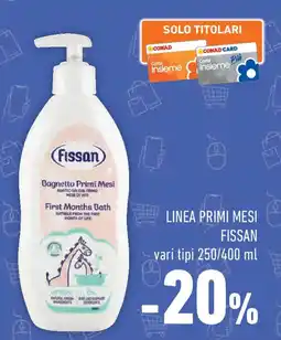 Conad Superstore Linea primi mesi FISSAN offerta