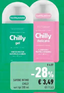 Conad Superstore Sapone intimo CHILLY offerta