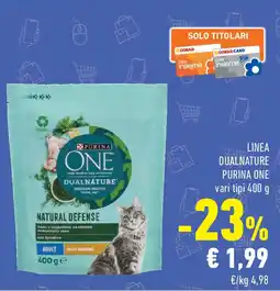 Conad Superstore Linea dualnature PURINA ONE offerta