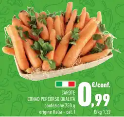Conad Superstore Carote conad percorso qualità offerta