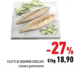 Conad Superstore Filetti di sgombro grigliati offerta