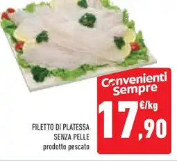 Conad Superstore Filetto di platessa senza pelle offerta