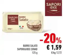 Conad Superstore Burro salato SAPORI&IDEE CONAD offerta