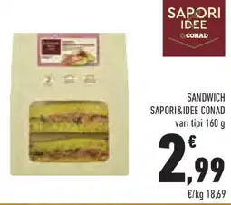 Conad Superstore Sandwich SAPORI&IDEE CONAD offerta