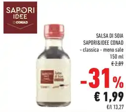 Conad Superstore Salsa di soia SAPORI&IDEE CONAD offerta