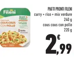 Conad Superstore Piatti pronti FILENI offerta