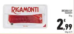 Conad Superstore Bresaola I.G.P. RIGAMONTI offerta