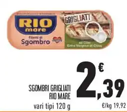Conad Superstore Sgombri grigliati RIO MARE offerta