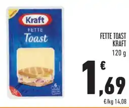 Conad Superstore Fette toast KRAFT offerta