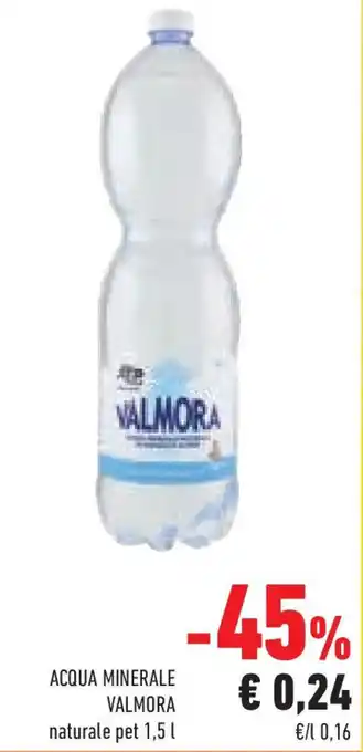 Conad Superstore Acqua minerale VALMORA offerta