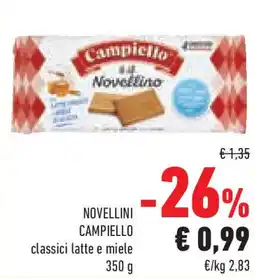 Conad Superstore Novellini CAMPIELLO offerta