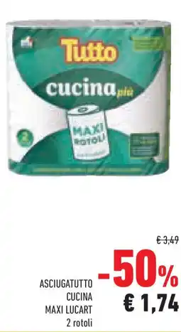 Conad Superstore Tutto Asciugatutto cucina maxi lucart offerta