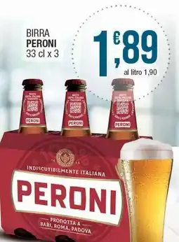 Sidis Birra PERONI offerta
