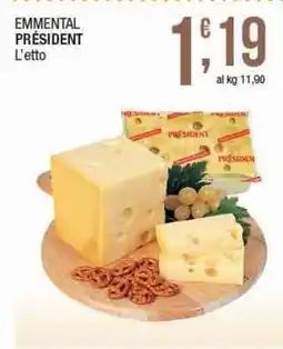 Sidis Emmental PRÉSIDENT offerta