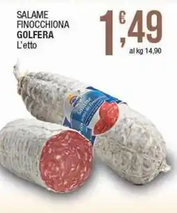 Sidis Salame finocchiona GOLFERA offerta